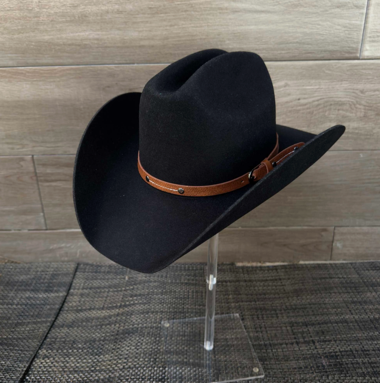 Black Felt Hat