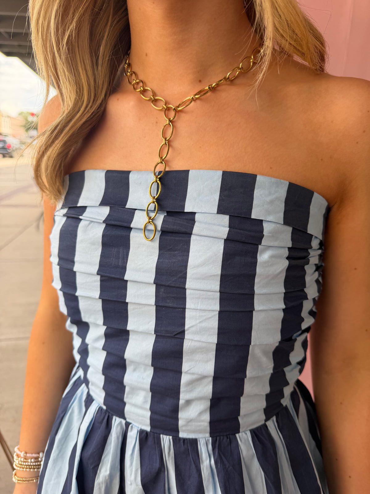 18K Y-Chained Necklace