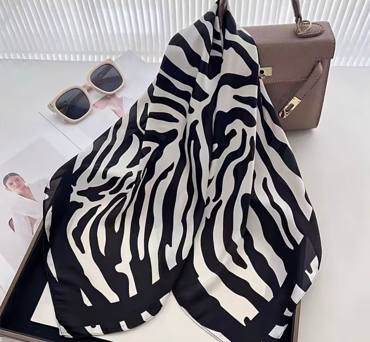 Zebra Scarf