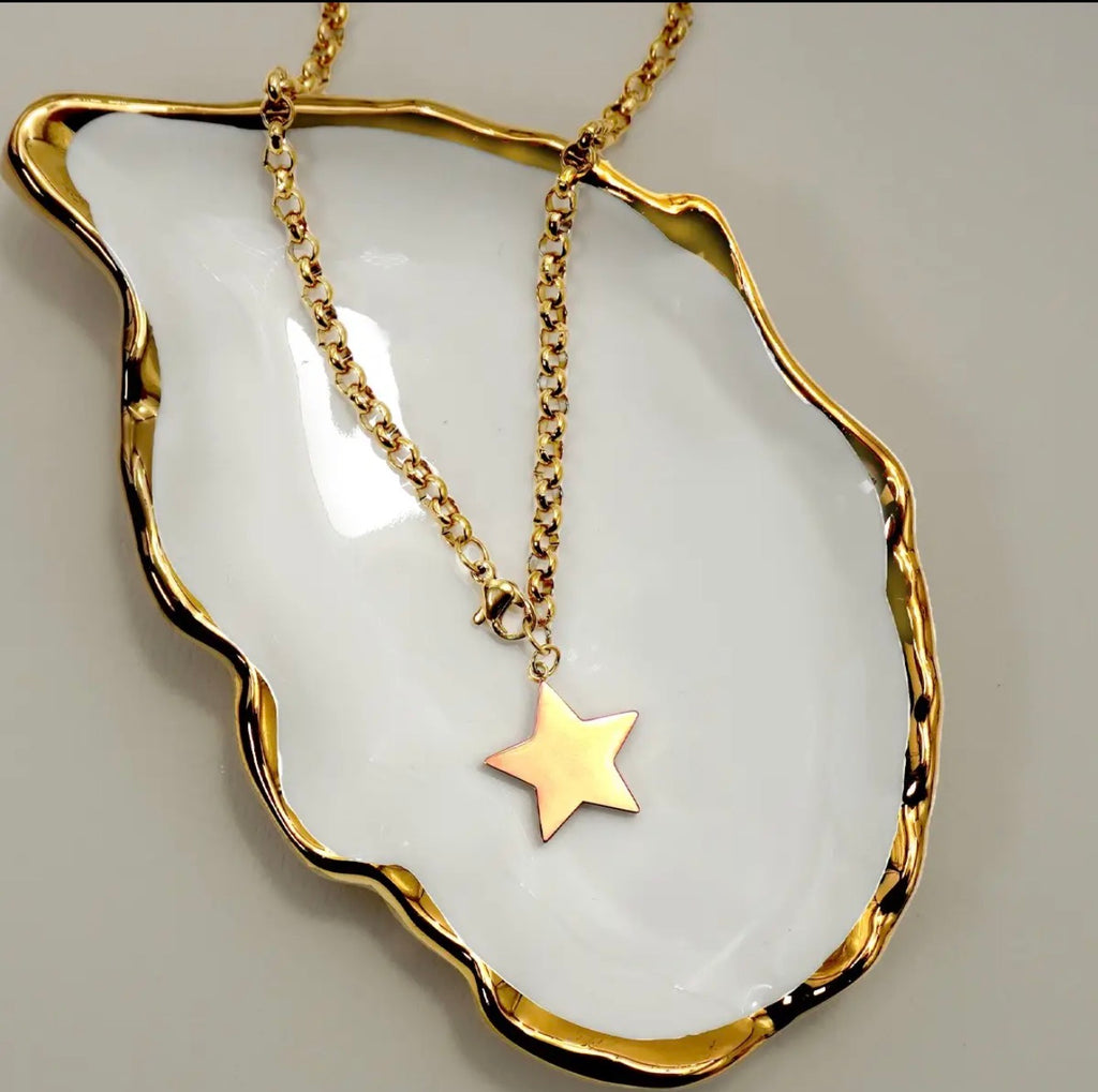 Star Necklace Non-Tarnish