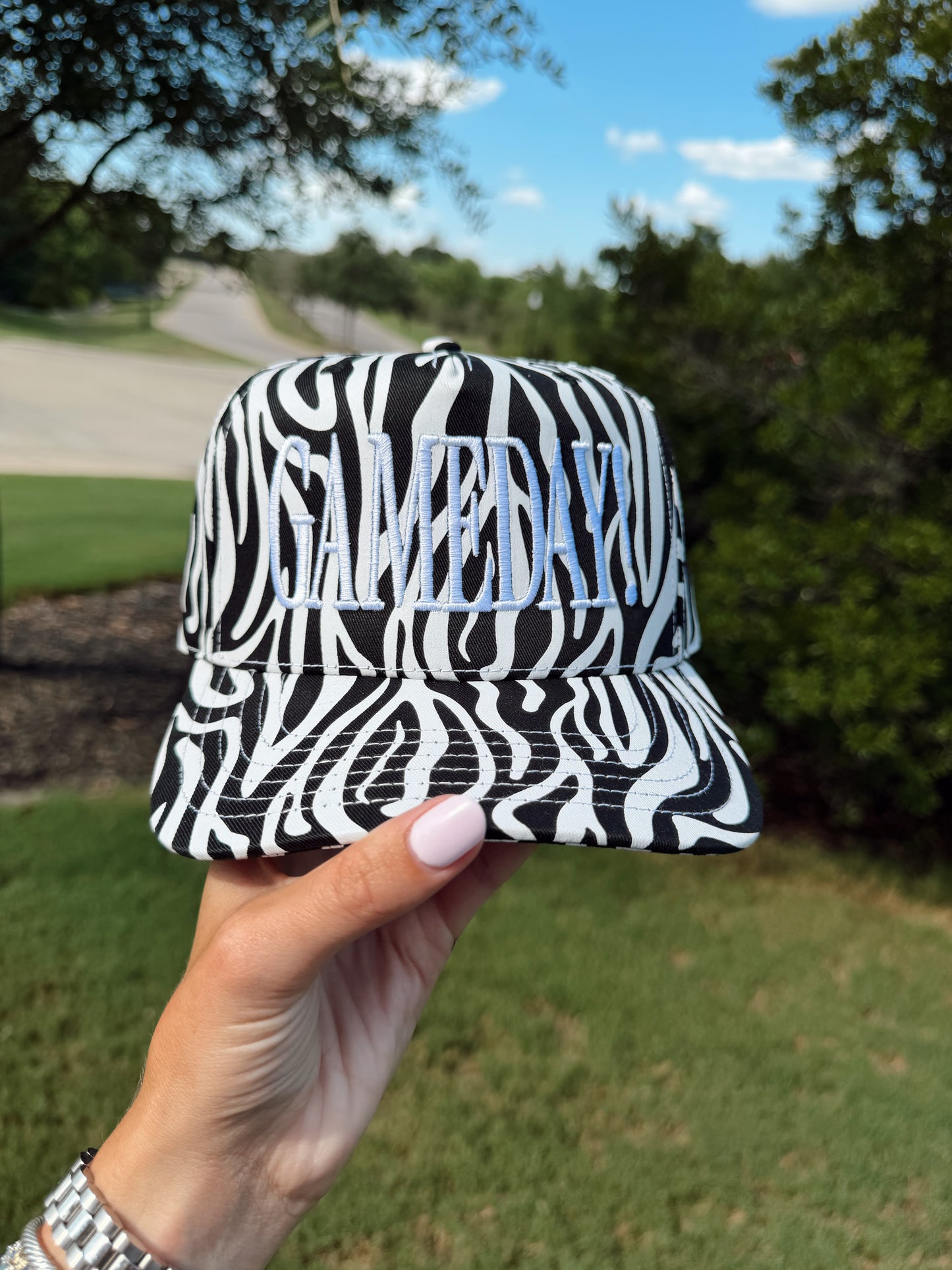 GAMEDAY! Zebra Trucker Hat