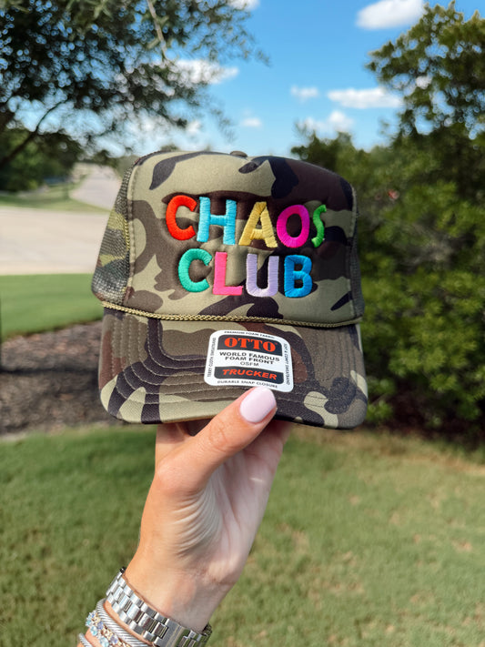 Chaos Club Foam Trucker Hat