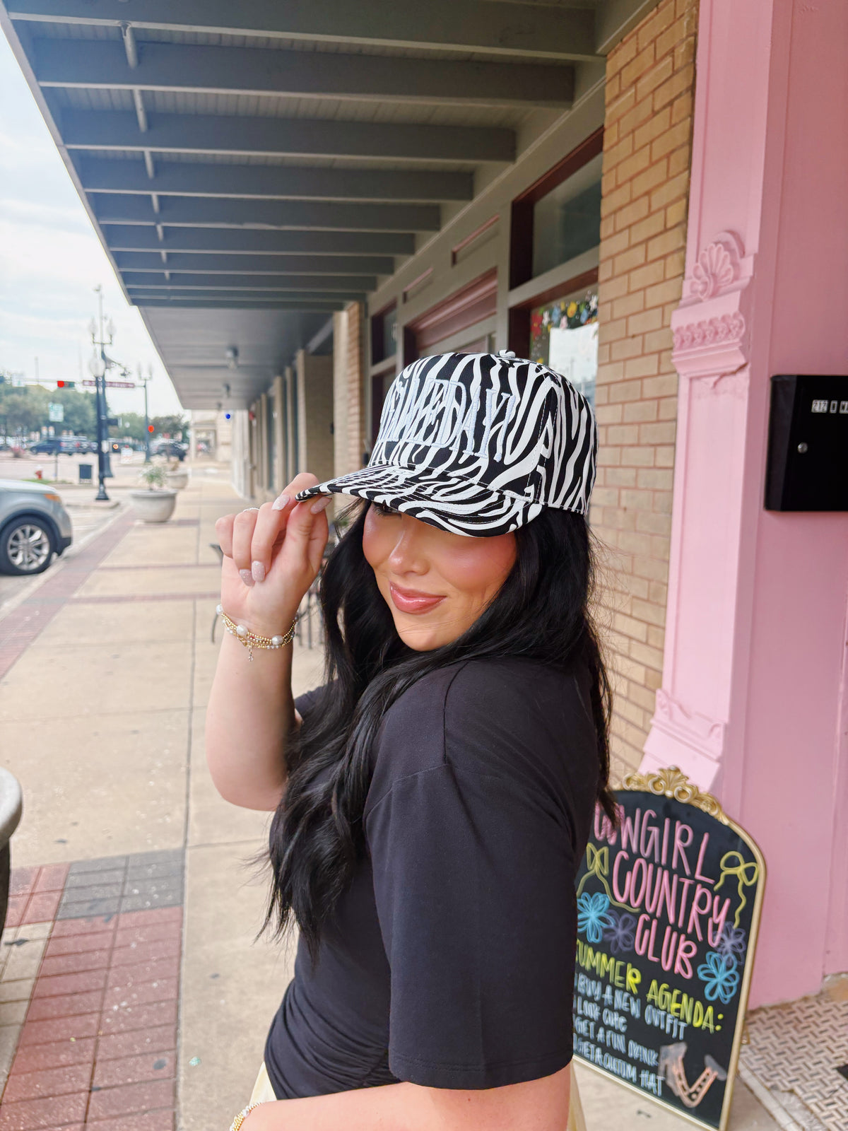 GAMEDAY! Zebra Trucker Hat