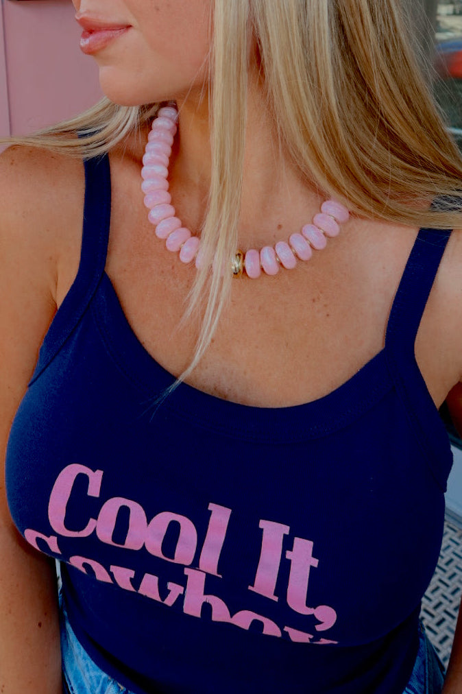 Bubblegum Baby Pink Necklace