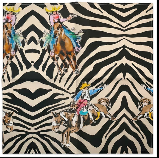 Zebra Outlaw Scarf