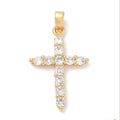Diamond Cross Charm - Large