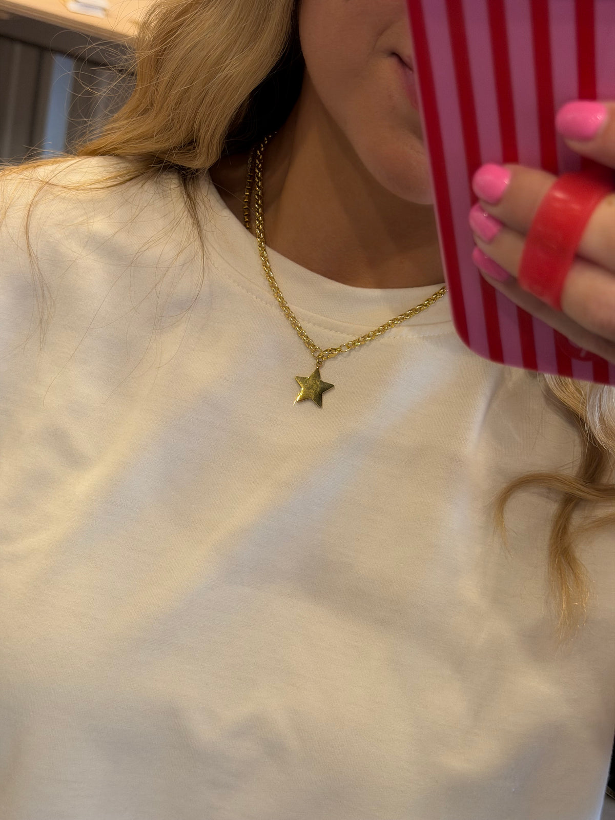 Star Necklace Non-Tarnish