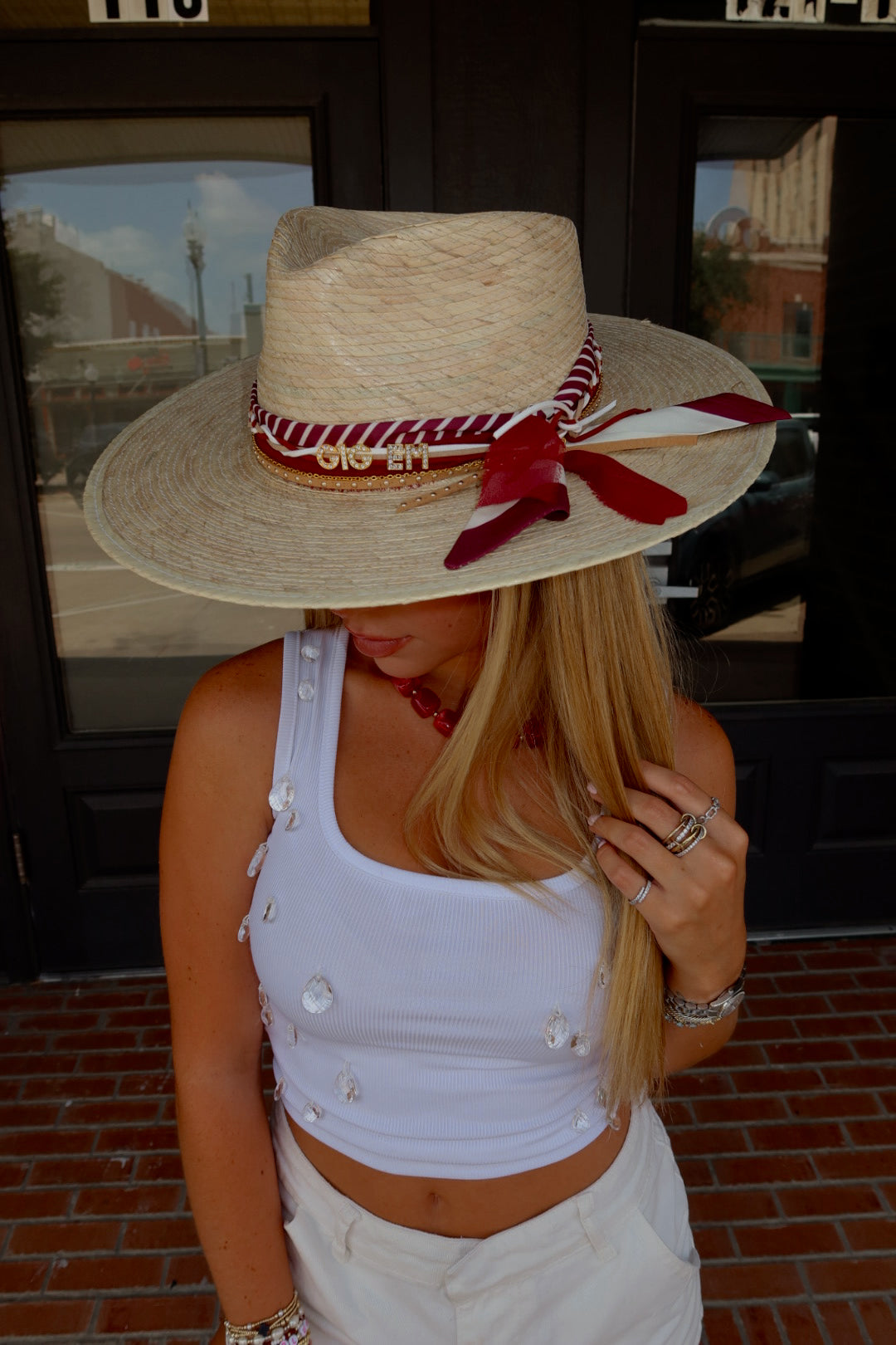Howdy Straw Hat