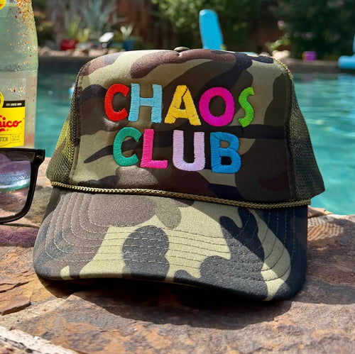 Chaos Club Foam Trucker Hat