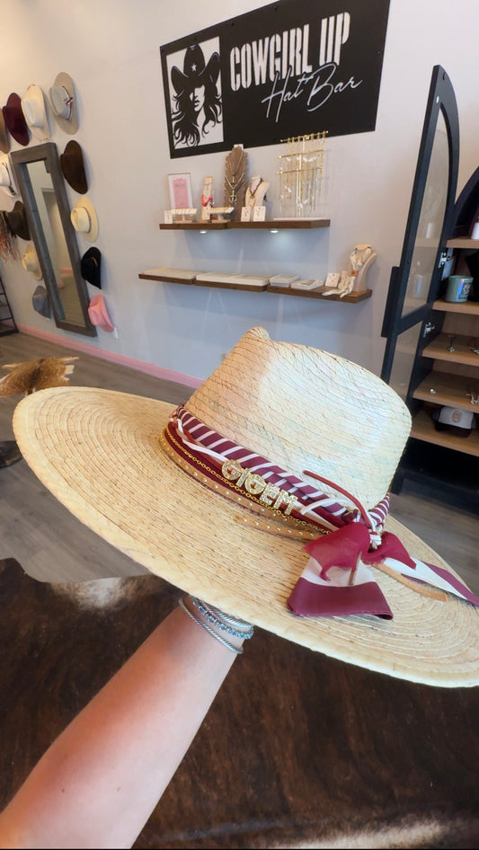 Howdy Straw Hat