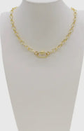 18K Gold Clasp Chain