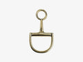Gold Horse Bit Pendant