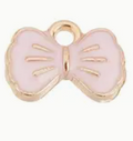 Gold Light Pink Bow - Small