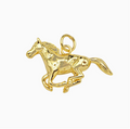 Gold Horse Charm - Large
