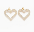 Gold Diamond Heart - Large