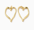 Gold Outlined Heart - Large