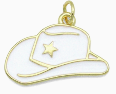Cowboy Hat Charm - Large
