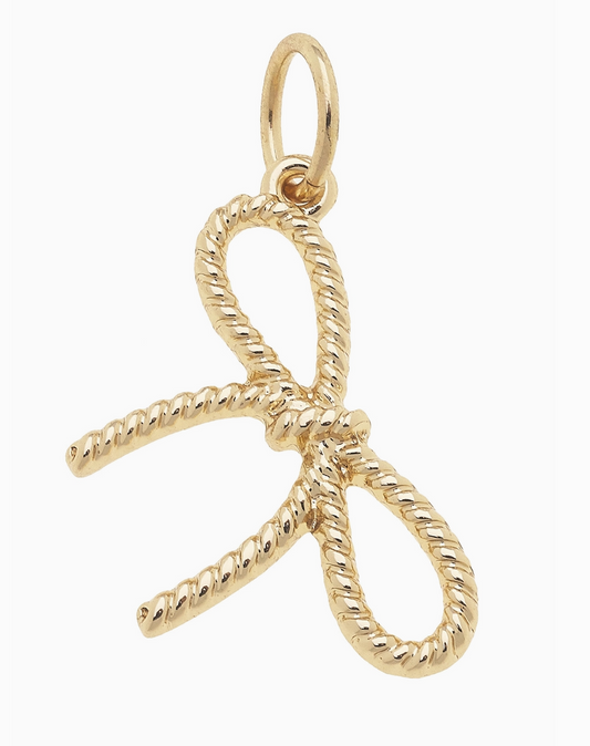 Gold Rope Bow - Large