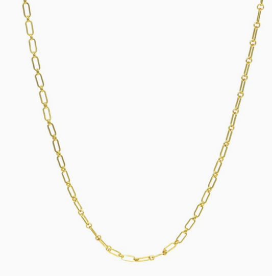 Gold "Paige" Link Necklace Chain