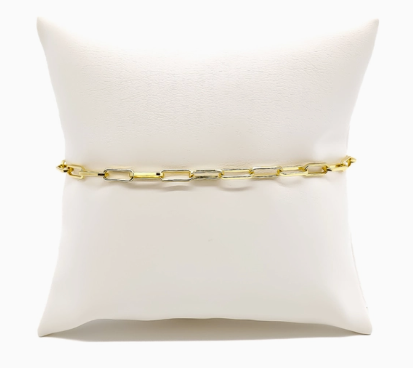 Gold "Paige" Link Bracelet Chain