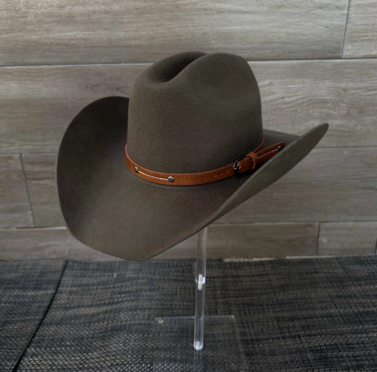 Green Felt Hat