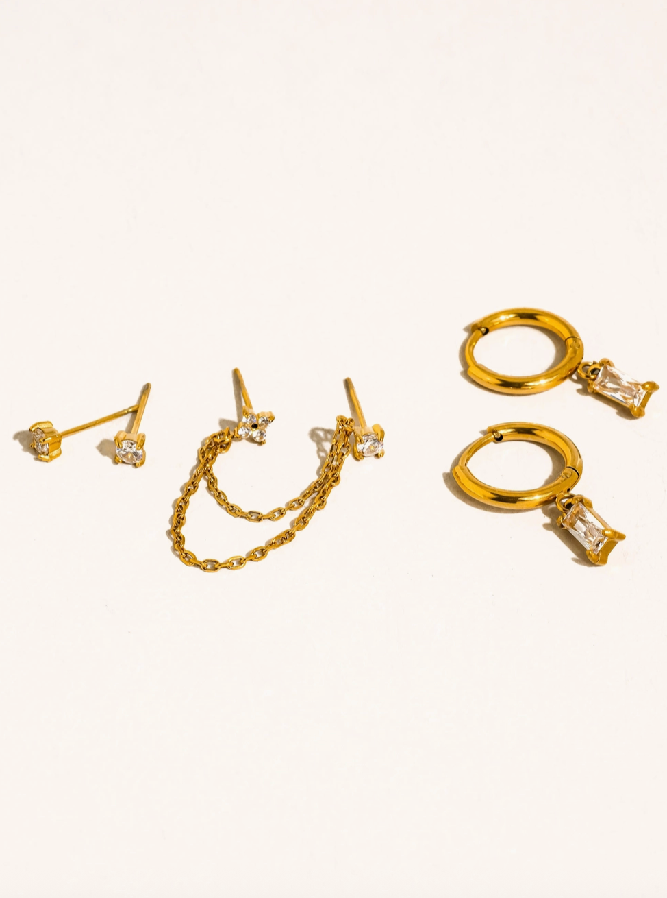 Non-Tarnish Guardian Angel Earrings