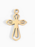 Medium Pointed Cross Charm